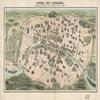 18" x 24" 1878 Map of New Paris Monumental Practical Itinerary from Abroad in Paris view 1