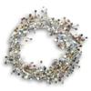 Darice Foil Star Garland: Silver, 9' view 2
