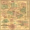 16" x 24" 1878 Map of Bedford County Tennessee view 1