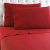 Empire Home Egyptian Collection 100% Cotton Flannel Sheet Set (Red, Full Size) view 1