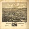 18" x 24" 1878 Map of Plainville Connecticut view 1
