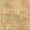16" x 24" 1877 Map of Gibson County Tennessee view 1