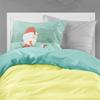 Caroline's Treasures CK2090PILLOWCASE Jack Russell Terrier Snowman Christmas Fabric Standard Pillowcase Lightweight Super Soft Easy Care Decorative Artwork Pillowcase, Standard view 2