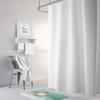 Caroline's Treasures CK2087RUG Piebald French Bulldog Snowman Christmas Machine Washable Memory Foam Mat, Bathroom Rug, Non-Slip Bath Mat, Durable Thick Washable Rugs for Kitchen, Bathroom Quick Dry, view 2