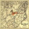18" x 24" 1882 Map Showing The Norfolk & Cincinnati Railroad view 1