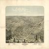 18" x 24" 1876 Map of The City of Denison Grayson County Texas view 1