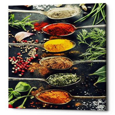 Epic Graffiti 'A Pinch of Spice' Canvas Wall Art, 18"x26"