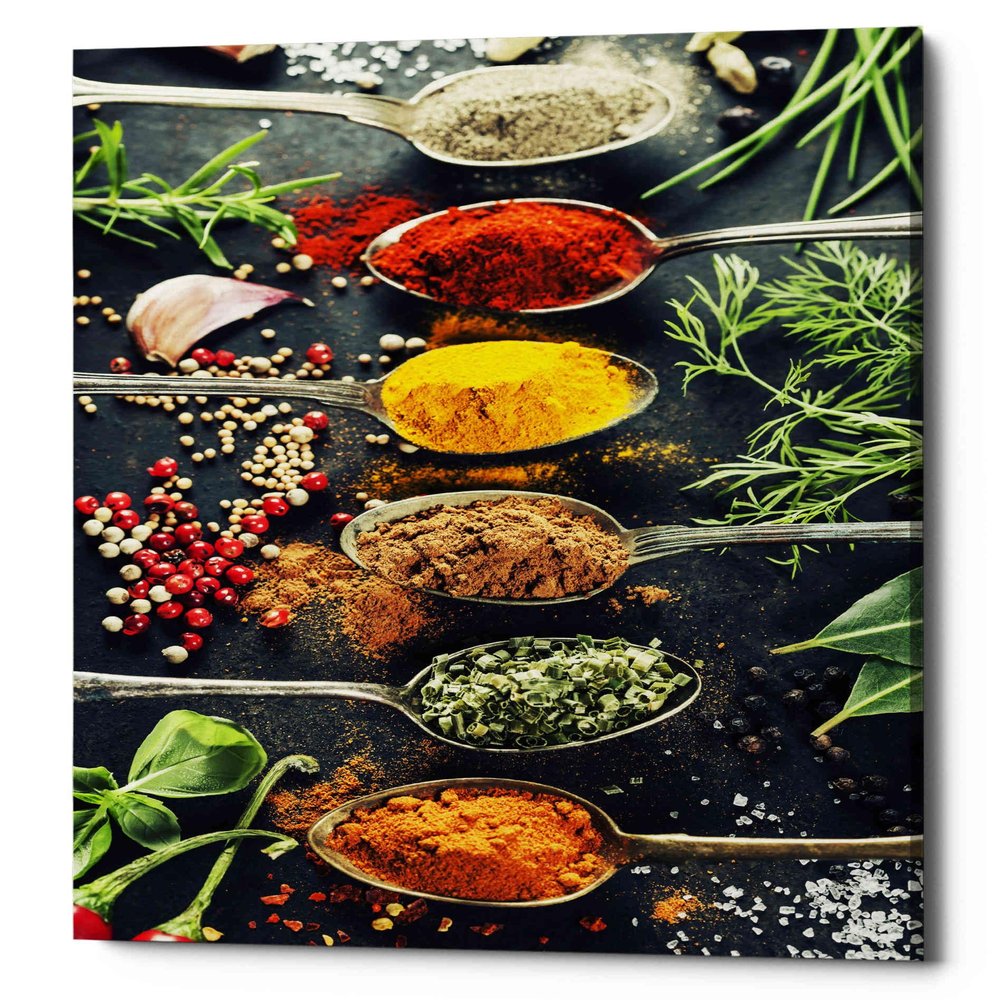 Epic Graffiti 'A Pinch of Spice' Canvas Wall Art, 18"x26"