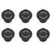 6Pcs Coffee Capsule Filters Baskets Plastic and Stainless Steel Refillable Reusable Coffee Capsules Pods for Machines Spoon view 1