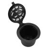 6Pcs Coffee Capsule Filters Baskets Plastic and Stainless Steel Refillable Reusable Coffee Capsules Pods for Machines Spoon view 2