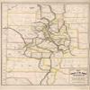 18" x 24" 1881 Map of The Denver & Rio Grande Railway Showing Its Connections & Extensions view 1