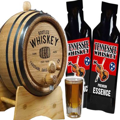 Bootleg Kit Barrel Aged "Bootleg Whiskey" Tennessee Whiskey Making Kit (3 Liter)