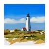 Trademark Fine Art Lighthouse Scene IV by Emily Kalina, 18x18 view 1