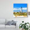 Trademark Fine Art Lighthouse Scene IV by Emily Kalina, 18x18 view 3