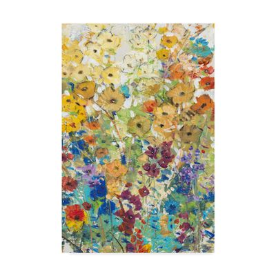 Trademark Fine Art Meadow Floral I by Tim Otoole, 16x24