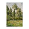 Trademark Fine Art Poplars, Eragny by Camille Pissarro, 16x24 view 1