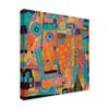 Trademark Fine Art My Happy Place Abstract Modern by Sue Davis, 18x18 view 2