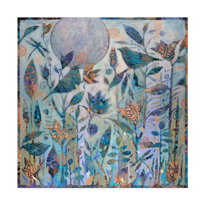 Trademark Fine Art Songs for The Moon by Sue Davis, 18x18