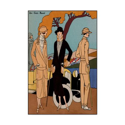Trademark Fine Art Vintage Couture IV by Unknown, 16x24