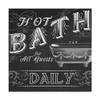Trademark Fine Art Chalkboard Bath Signs II by June Erica Vess, 24x24 view 1