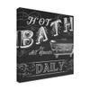 Trademark Fine Art Chalkboard Bath Signs II by June Erica Vess, 24x24 view 2