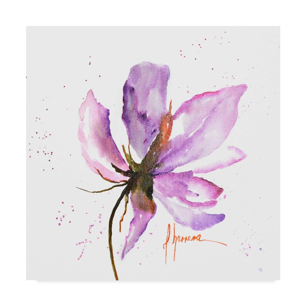 Trademark Fine Art Bold Floral IV by Leticia Herrera, 18x18