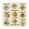 Trademark Fine Art Sushi II by Melissa Wang, 18x18 view 1