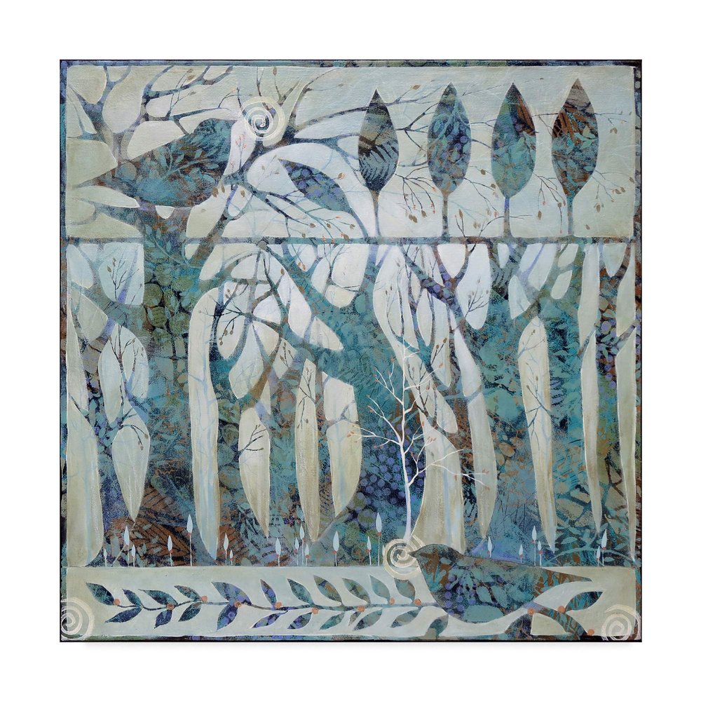 Trademark Fine Art Song of Serenity by Sue Davis, 18x18
