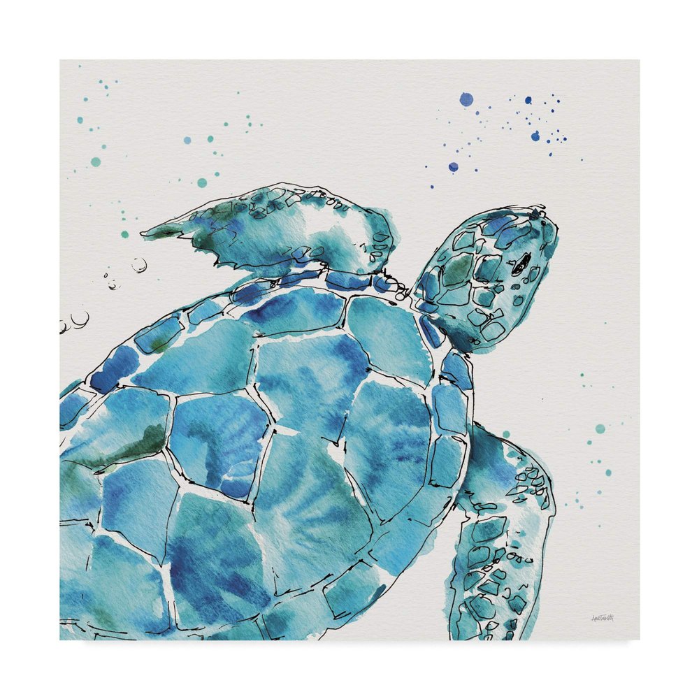 Trademark Fine Art Deep Sea IX by Anne Tavoletti, 24x24