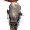 Mahira Nautical Spyglass Monocular R & J Beck Antiqued Brass with Leather Case A view 3