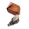 Mahira Nautical Spyglass Monocular R & J Beck Antiqued Brass with Leather Case A view 4