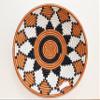 African Basket Rwanda - Large - 12 Inches Diameter - Sisal, Sweetgrass Basket - Handmade from Africa, RB031 view 1
