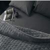 RelaxBlanket 60''x80'' Duvet Cover for Weighted Blanket | Super Cozy and Warm | Double-Side Square Quilted Minky | Dark Grey view 3