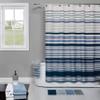 SKL Home Cubes Shower Curtain Hooks, Blue & White, Set of 12 Hooks view 3