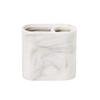 SKL Home by Saturday Knight Ltd. Marble Swirl Toothbrush Holder, White view 2