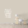 The Distance Between Your Dreams and Reality Wall Decal 40" Wide x 48" Tall view 1