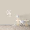 The Distance Between Your Dreams and Reality Wall Decal 40" Wide x 48" Tall view 2