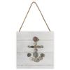 Ian Winstanley Stone Anchor Wooden Block, Multi-Color, 20 x 20cm view 1