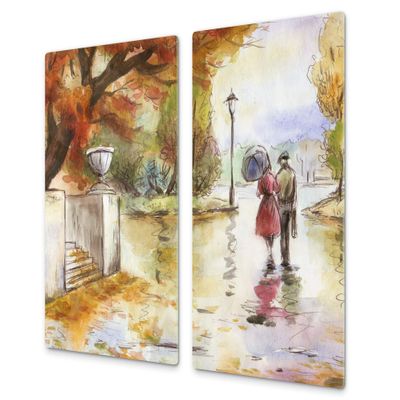 Concept Crystal Tempered GLASS Kitchen Board  Impact & Scratch Proof Glass Cutting Board; MEASURES: SINGLE: 60 x 52 cm (23,62 x 20,47); DOUBLE: 30 x 52 cm (11,81 x 20,47); D13 Images