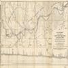14" x 24" 1865 Map & Profile of First 40 Miles of Union Pacific Rail Road Eastern Division Extending West from Boundary Between States of Missouri & Kansas view 1