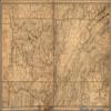 16" x 24" 1874 Military Map of Middle Tennessee & Parts of East Tennessee view 1