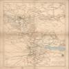 16" x 24" 1864 Map of The Neighbourhood of Richmond & Petersburg Virginia view 1