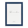 Lawrence Frames 586457 5x7 Navy Enamel Picture Frame, Blue view 1