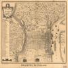 18" x 24" 1875 Map of Philadelphia 100 Years Ago view 1