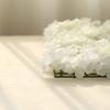 Tableclothsfactory 4 Pack 11 Sq ft. UV Protected Cream 3D Silk Rose & Hydrangea Flower Panel Wall Mat for DIY Party Centerpieces Decor view 4