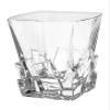 Barski - European Quality Glass - Crystal - Set of 6 - Square Shaped - Double Old Fashioned Tumblers - DOF - 11.7 oz. - with Ice Cubes Design - Glasses are Made in Europe view 2