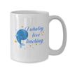 BeeTeeStore Whaley Love Teaching Sea Animal Mug - 15oz White Ceramic Coffee Cup for Teachers & Whale Lovers - Great Back to School & Teacher Appreciation Week Gift view 2