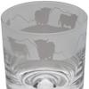 Animo Glass Whisky Tumbler- Highland Cattle (300ml) view 2