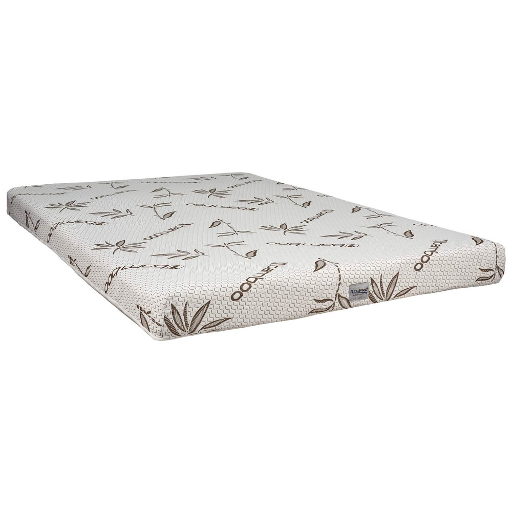 RecPro RV Bunk Bed Mattress Memory Foam Mattress 6" Gel Infused w/Bamboo Ticking Camper Bunk Bed Upgrade | RV Furniture (32" x 75")