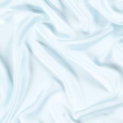 Reliable Bedding Silk Satin Sheets Set | Silk Satin Sheets Set Full XL | Full XL Sheets Set Pale Blue | Silk Fitted Sheet 26 Inch Deep Pocket | 4 Pc Sheet Set | Silk Flat Sheet & Pillowcases Set.